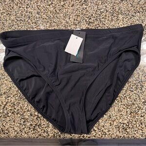 Aqua Green swim bottoms. New with tags. Size XL. Black